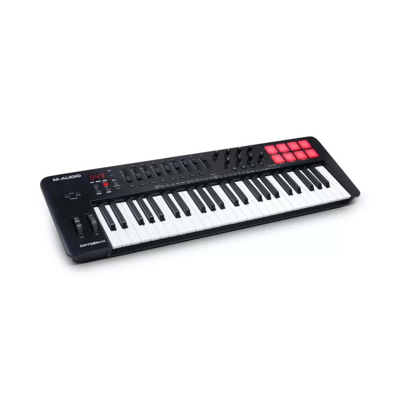 Teclado MIDI M-AUDIO Oxygen 49 (MKV) 49 teclas USB preto