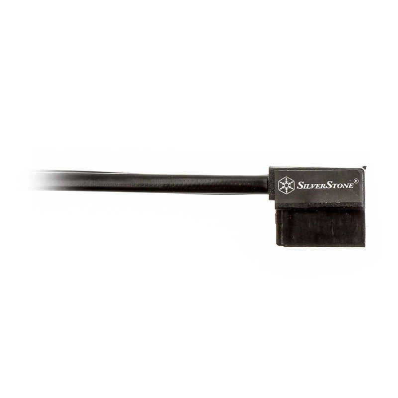 Cabo SATA SilverStone SST-CP11B Super Low Profile - 50 cm, preto