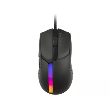 Rato Tracer 47416 Gamezone Cool preto RGB USB
