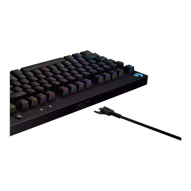 Teclado gaming Logitech G PRO - Teclado - QWERTY - espanhol - preto (920-010593)