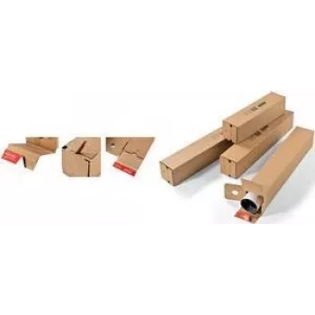 Colompac CP 072 - entrega - castanho - retangular - cartão - 705 x 108 x 108 mm (CP 072.05)