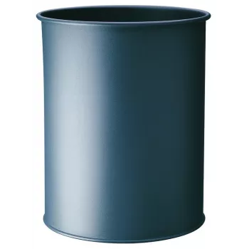 Balde de lixo Durable 330158 15 L redondo metal antracite