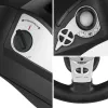 Volante nano rs RS700 com fios USB rotação 270°, 10 botões, pedais, vibração, cabo de 1,8 m