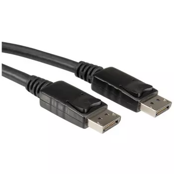 ROLINE - Cabo DisplayPort - DisplayPort (M) para DisplayPort (M) - 2 m - Preto (11.04.5762)