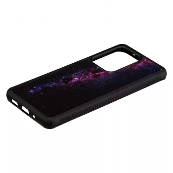 Capa de proteção iKins para Samsung Galaxy S20 Ultra – acabamento Milky Way preto