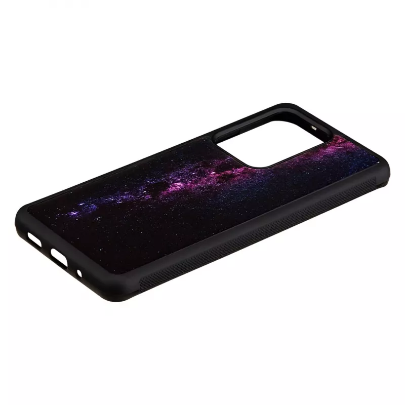 Capa de proteção iKins para Samsung Galaxy S20 Ultra – acabamento Milky Way preto