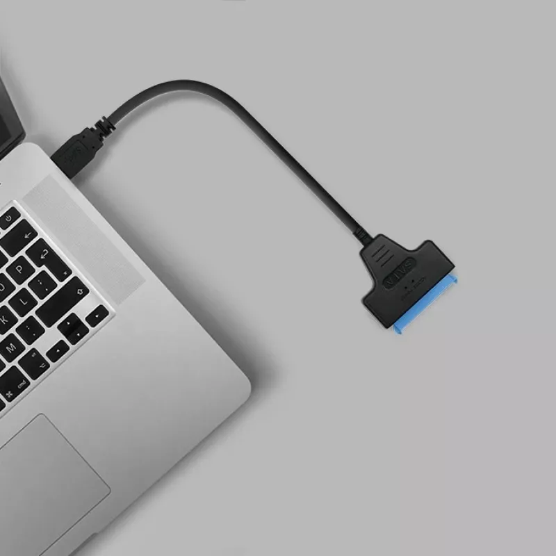Qoltec 51855 adaptador USB 3.0 para SATA para HDD/SSD de 2,5″