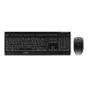 CHERRY B.UNLIMITED 3.0 teclado rato incluído escritório RF Wireless alemão preto