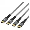 Cabo USB Efb USB-CC-00006 cinzento