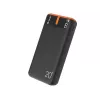 Carregador portátil TRACER EnerGen 20000 mAh, Power Delivery 20W, entrada USB-C, 2 saídas USB-A, suporte para 3 dispositivos, laranja