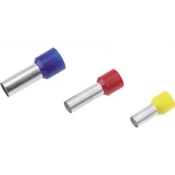 18 2320 Terminal tubular 1 x 0,75 mm² 10 mm parcialmente isolado cinzento 100 unid. (18 2320)