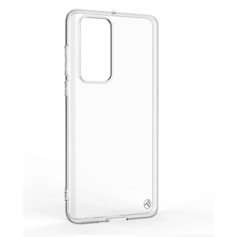 Capa de silicone Tellur para Huawei P40, transparente
