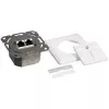 Logilink - tomada de ligação, encastrar - RJ-45 x 2 - RAL 9003, branco sinal (NP0123)