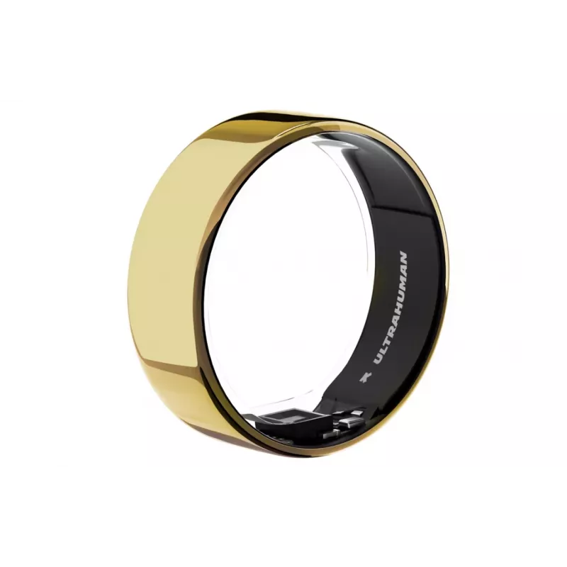 Ultrahuman | Ring Air | Bionic Gold | Tamanho 8 | Anel inteligente