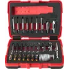 Conjunto de extratores de parafusos ks tools 150 1/4 polegadas 10 mm 34 peças para parafusos danificados e espanados