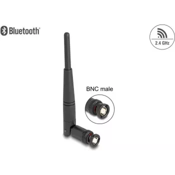 Antena omnidirecional DeLOCK 90737 2 dBi BNC 50 Ω 2,4-2,5 GHz