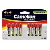 Pilhas alcalinas CAMELION AA LR6 Plus — pack de 8, AA (LR6)