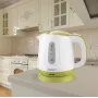 Chaleira elétrica Feel-Maestro MR013, verde, 1 L, 1100 W, verde, branco