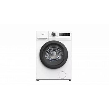 Máquina de lavar roupa de carga frontal Midea MF110W70B/W-HR — 7 kg, 1200 rpm, A, 60×40 cm, visor LED, vapor, branco