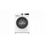Máquina de lavar roupa de carga frontal Midea MF110W70B/W-HR — 7 kg, 1200 rpm, A, 60×40 cm, visor LED, vapor, branco