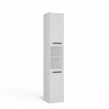 Armário de casa de banho Topeshop S30 branco branco