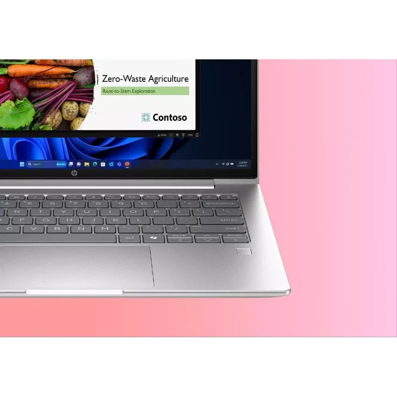 HP ProBook 4 G1i Notebook AI - design de dobradiça de 177 graus - Intel Core Ultra 5 225U / 1,5 GHz - Win 11 Pro - Intel Graphics - 16 GB RAM - 512 GB SSD NVMe - 35,6 cm (14 polegadas)