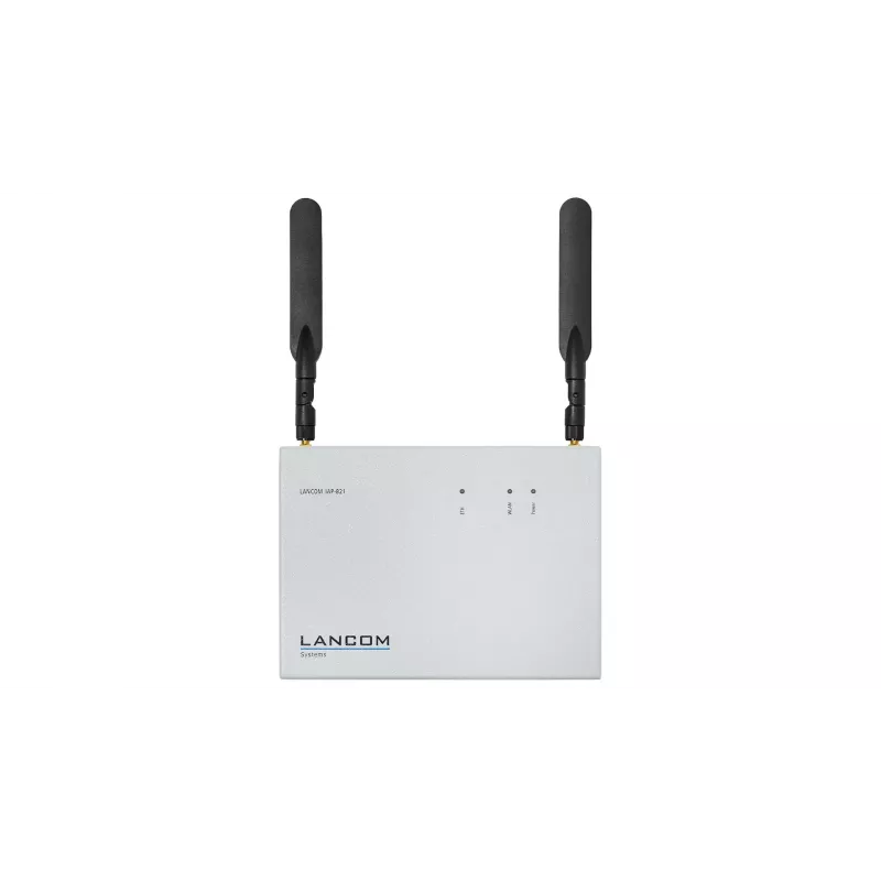Ponto de acesso wireless Lancom Systems LANCOM IAP-821 – Dual-Band 2,4/5 GHz, 867 Mbit/s, Gigabit Ethernet, PoE, cinzento/branco