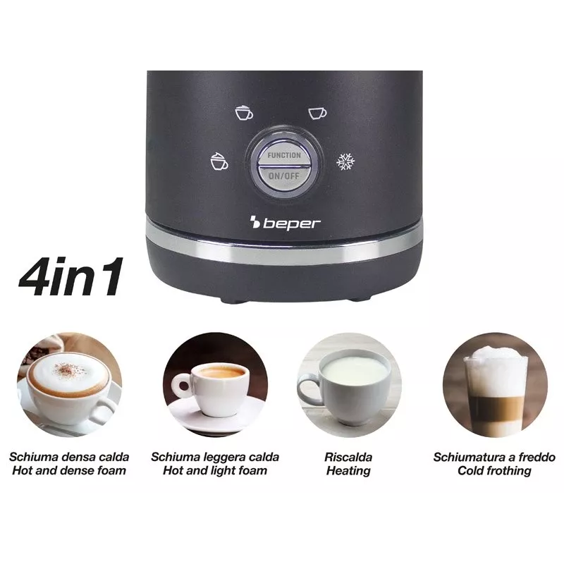 Máquina de café Beper P101CAF001 – 800 W, capacidade 1,2 l