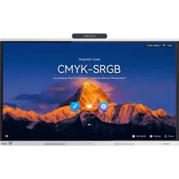 HUAWEI IdeaHub S3 IHS3-75SA 75 polegadas 4K UHD Ecrã de colaboração interativo Jade Branco