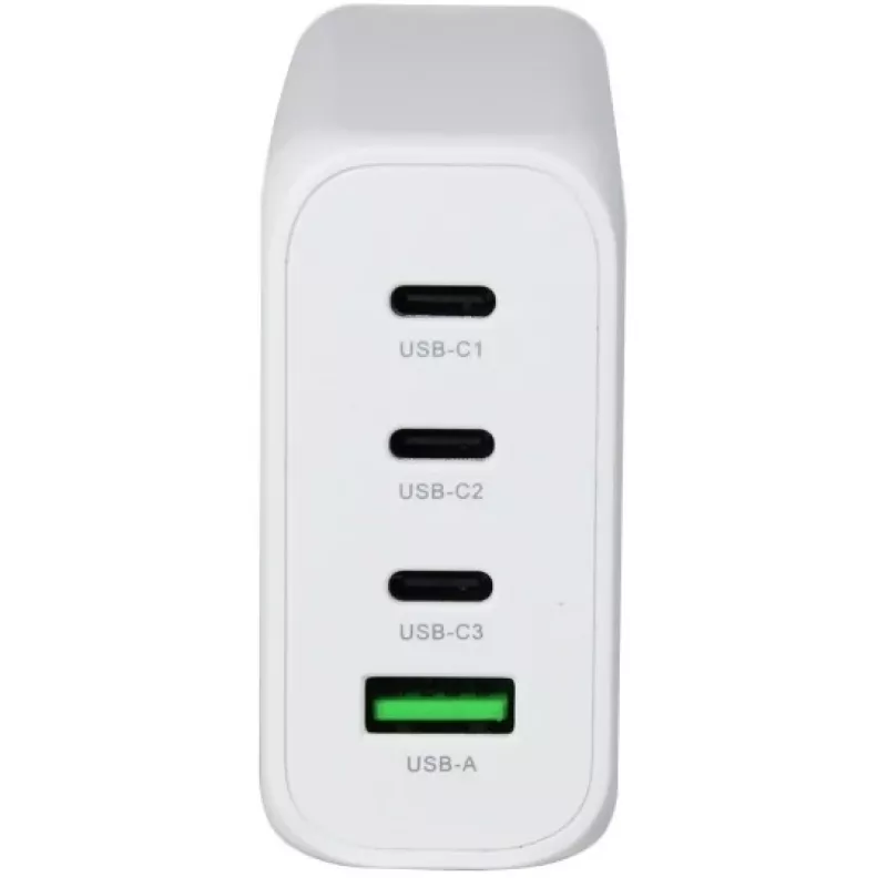 Fonte de alimentação ALLNET PSU-GaNPD-USB-1A3C-130W — 130 W, 1× USB-A, 3× USB-C