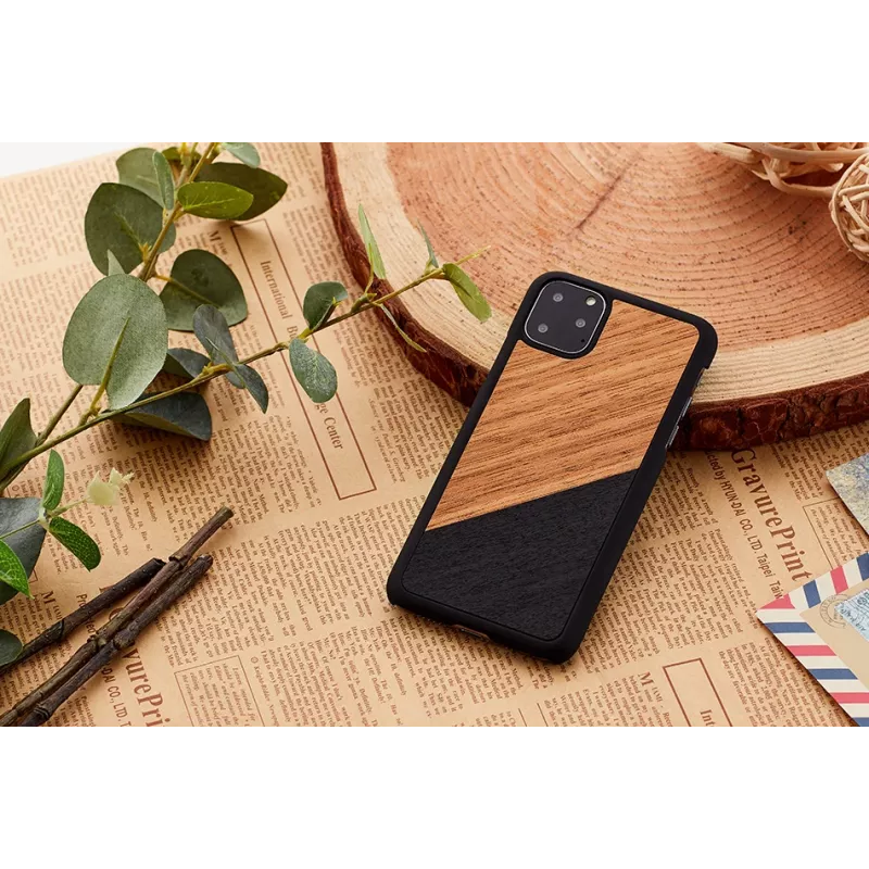 Capa para smartphone man and wood para iPhone 11 Pro — Western preto