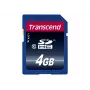 Memória flash Transcend 4 GB SDHC Classe 10 TS4GSDHC10