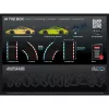 Conjunto de carro de corrida e pista Carrera 50050001 preto azul amarelo