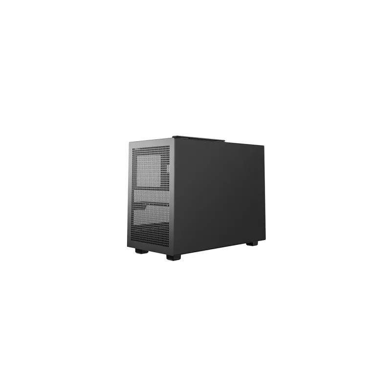 DeepCool CH160 PLUS R-CH160-BKNGM0-G caixa compacta para computador (SFF), Mini-ITX/Micro-ATX, vidro temperado, preta