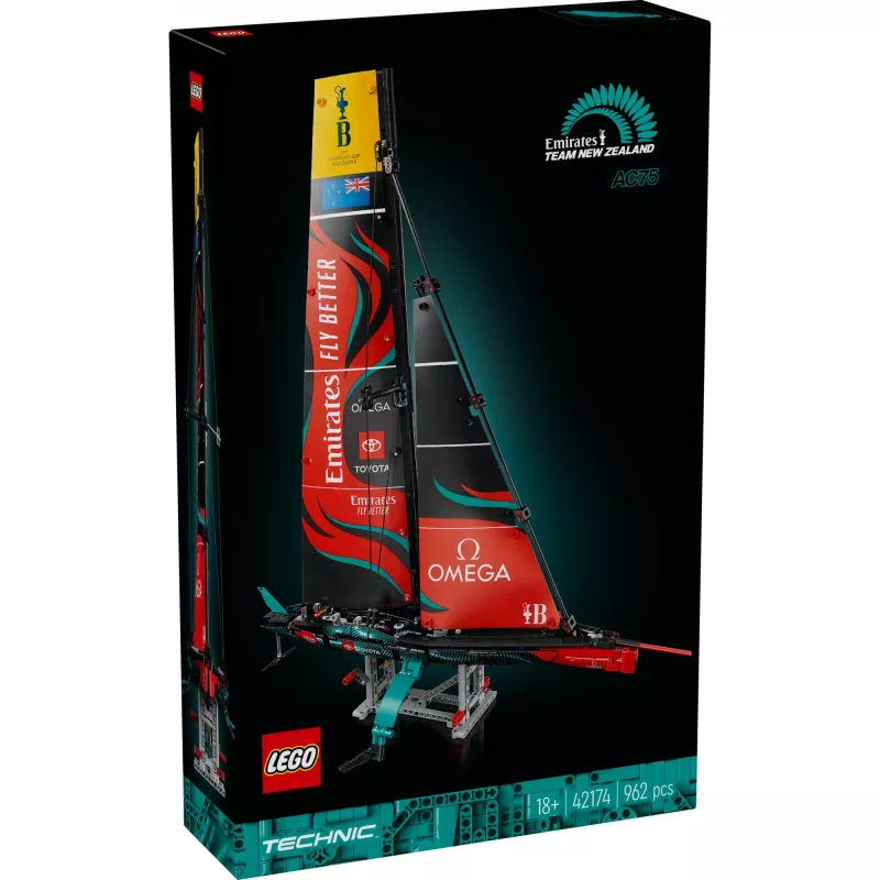 LEGO TECHNIC 42174 Emirates Team New Zealand AC75 Iate