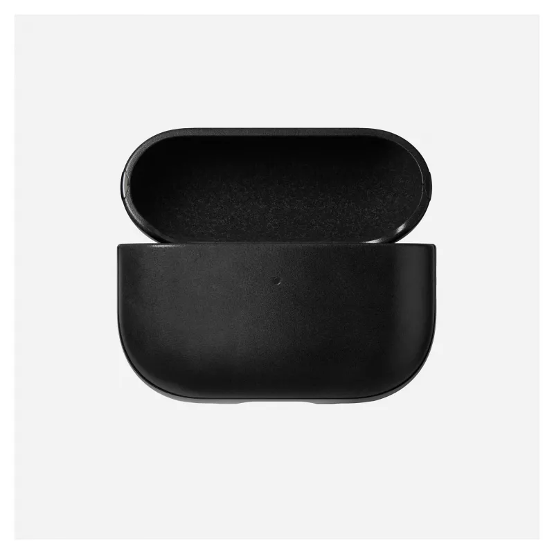 Capa Nomad Modern Leather Case — couro, microfibra, policarbonato, preto