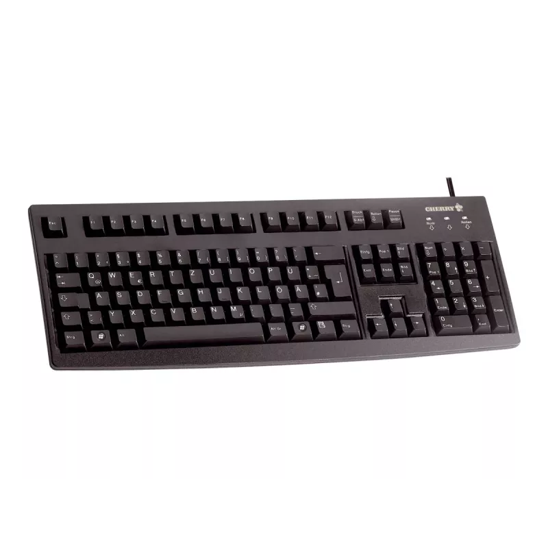 CHERRY G83-6104 Teclado universal USB QWERTY US English preto