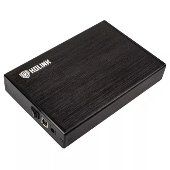 Caixa externa para disco rígido de 3,5 polegadas Kolink HDSU3U3 USB 3.0 – preta