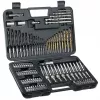Conjunto de brocas DeWALT DT0109-QZ — 109 unid. para alvenaria, metal e madeira com mala de transporte
