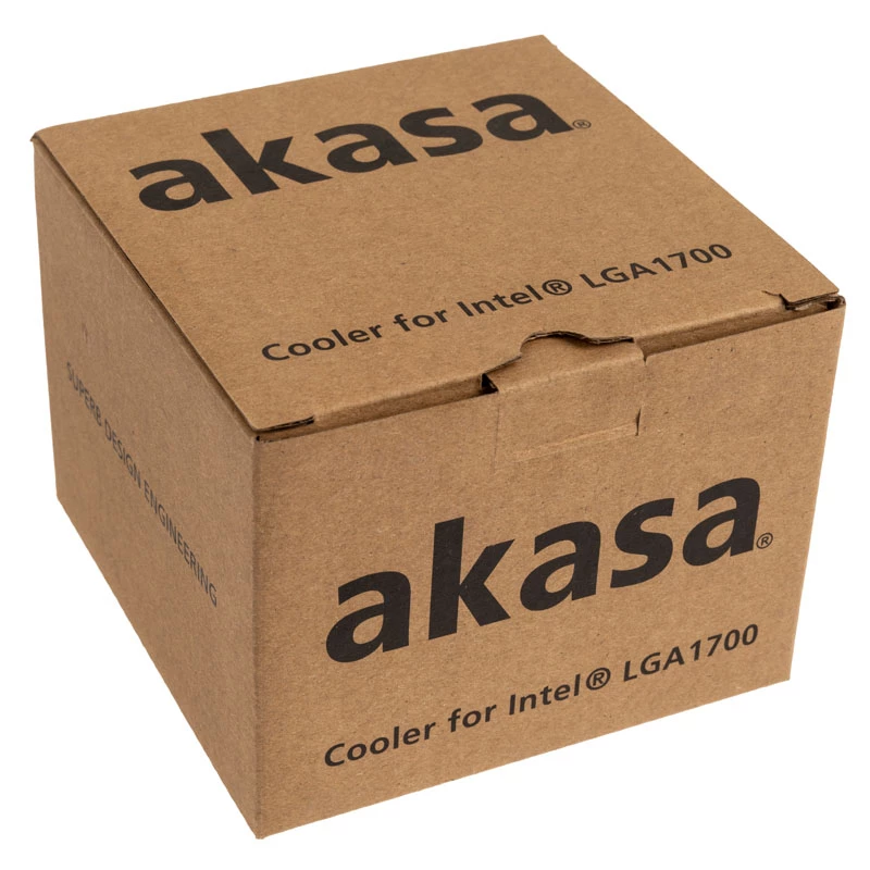 Dissipador/Radiador Akasa AK-CC6603EP01 9,5 cm alumínio preto