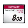 Transcend Industrial - Cartão de memória flash - 8 GB - 170x - CompactFlash (TS8GCF170)