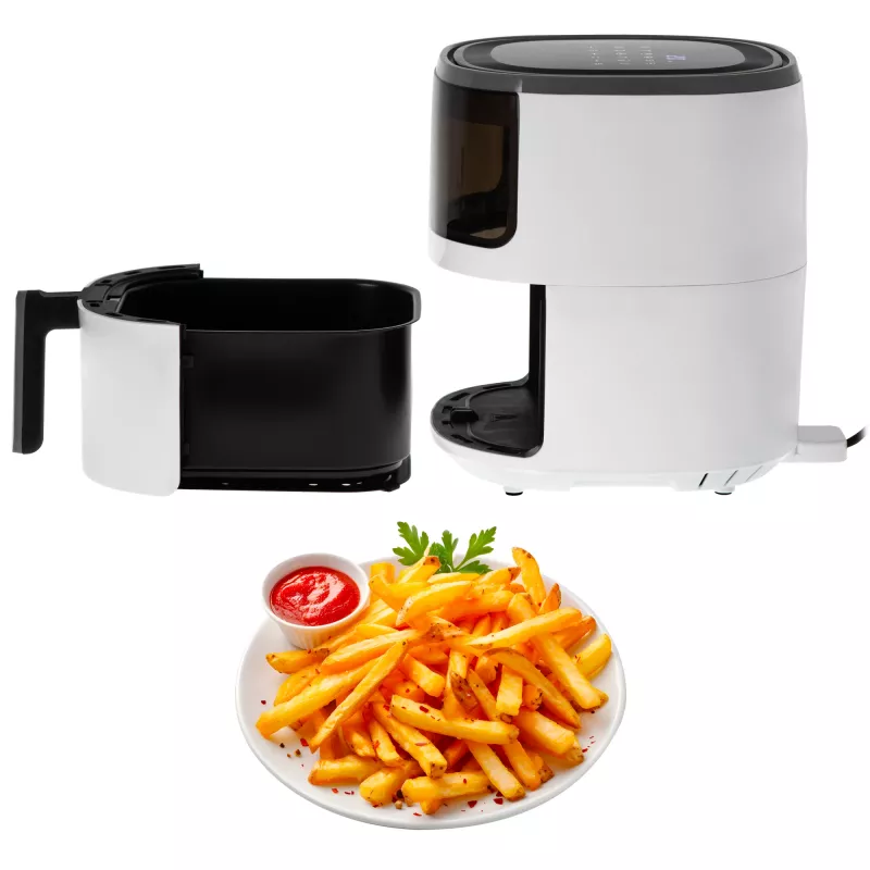 Fritadeira de ar quente Camry CR 6313 12 programas 5 litros prateada