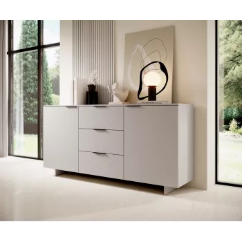Cómoda Cama 2D3S ALMA 180x41,5xH90 caxemira