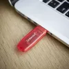 Pen USB Intenso 128 GB USB Type-A 2.0 Vermelho Transparente