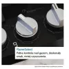 Placa a gás de encastrar Bosch PPP6A2I40, 4 zonas, grelhas em ferro fundido, preta, 590×520×54 mm, controlo por botão rotativo
