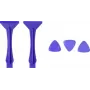 Conjunto de ferramentas de abertura Basetech 1550666 – 5 ferramentas de alavanca em plástico para desmontagem de dispositivos e revestimentos