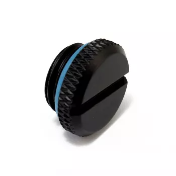 XSPC Plug V2 G1/4 polegadas Ag - Pacote de 10, preto mate