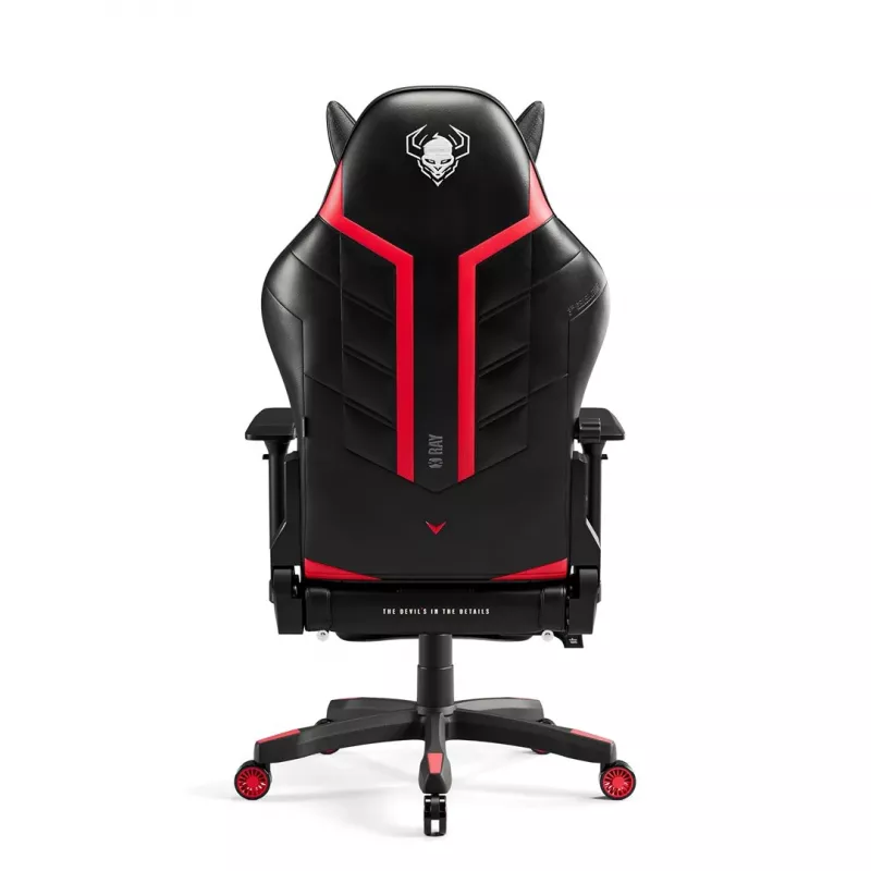 Cadeira gaming Diablo X-Ray 2.0 Normal Size preto, Red