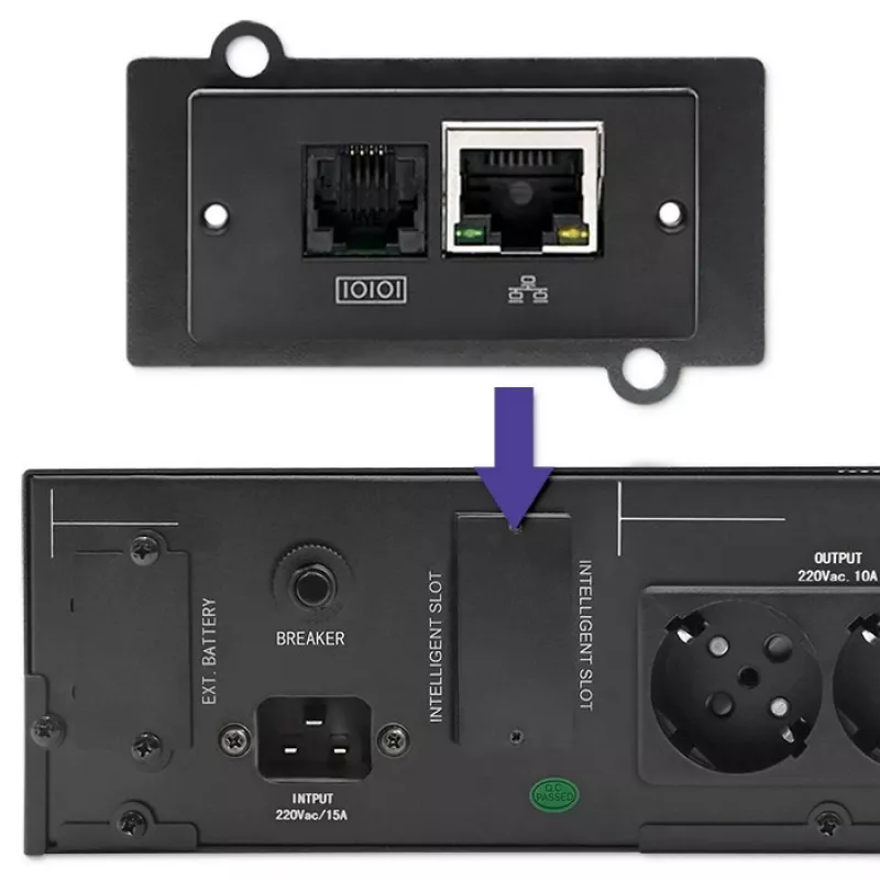 UPS QOLTEC 53946 Line-Interactive 2 kVA