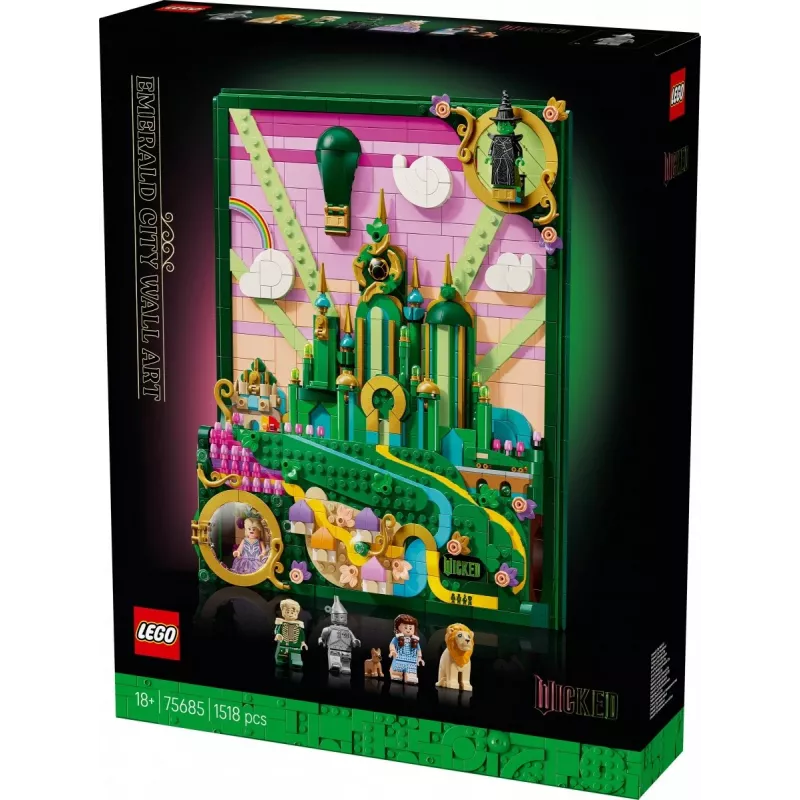 Blocos de construção Wicked 75685 Obraz Emerald City